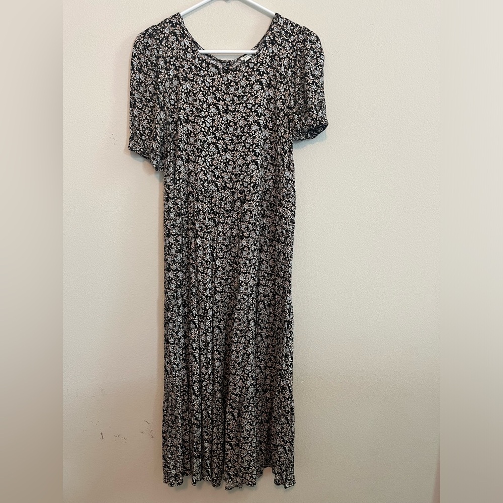 Floral midi dress